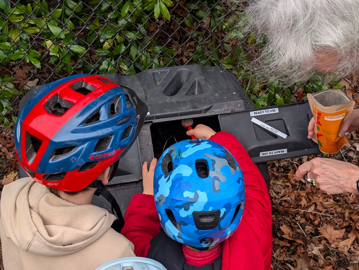 Neighborhood Kids Rescue Compost